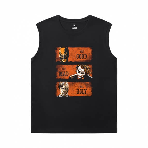 Superhrdina Košele Justice League Batman bez rukávov T Shirt