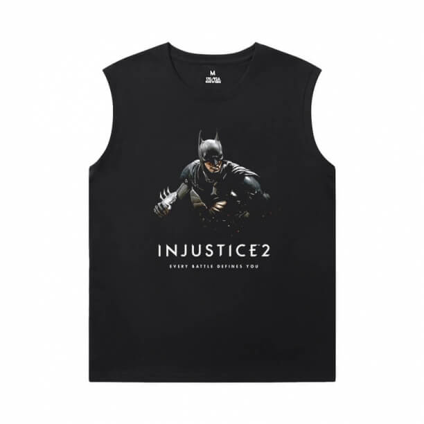 Marvel Tshirts Justice League Batman Sleeveless T Shirt For Gym