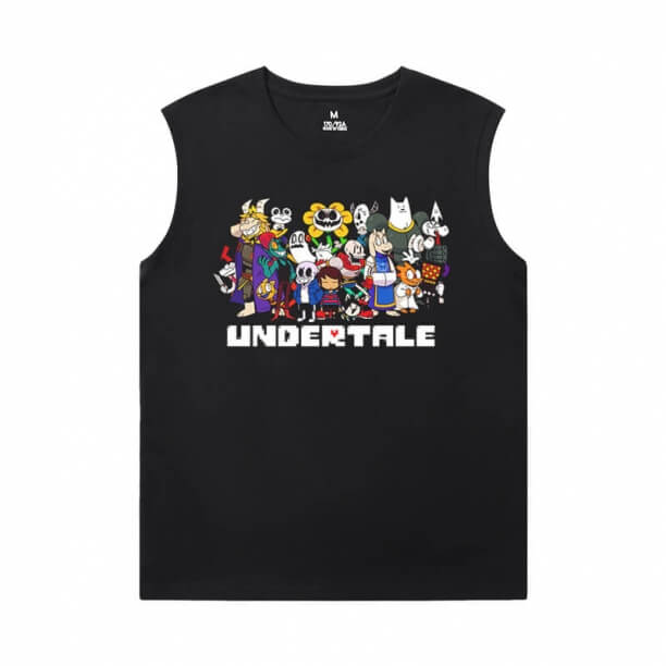 Undertale Trička Bez rukávů Online Hot Téma Otravné Pes Lebka Odpališť