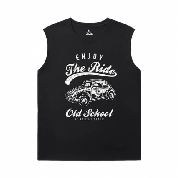 Racing Car Cheap Sleeveless T Shirts XXL Volkswagen Beetle T-Shirts