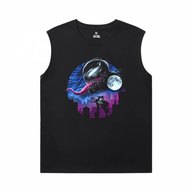 Koszulki Venom Marvel Bez rękawów
