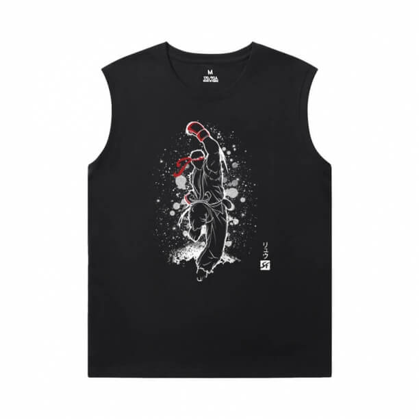 Street Fighter Sleeveless Tee Shirts Cool Tee