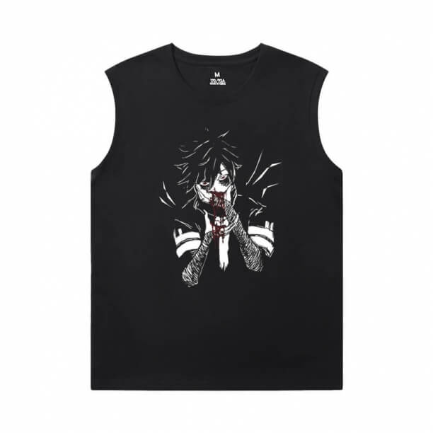 Personalised Tshirt Japanese Anime My Hero Academia Sleeveless Shirts For Mens Online