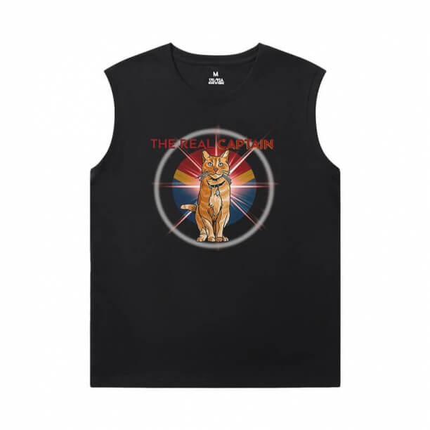 Avengers Tshirt Marvel Kaptan Marvel Kolsuz Tee Gömlek Mens