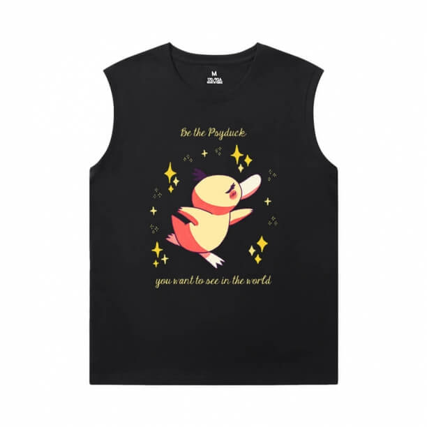 Pokemon Musta Hihaton Tshirt Kuuma Aihe Tee