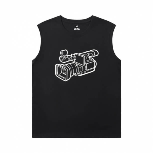 Fotograaf Boys Sleeveless T Shirts Cool Tee