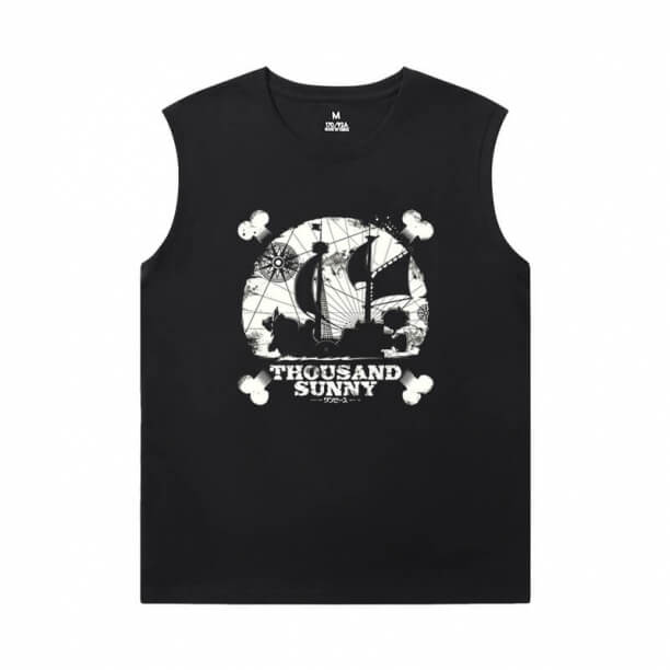 One Piece Shirt Anime Calitate Sleeveless Tricou Men