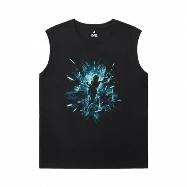 Anime One Piece Tee Shirt Cool Sleeveless T Shirts Homme pour gym