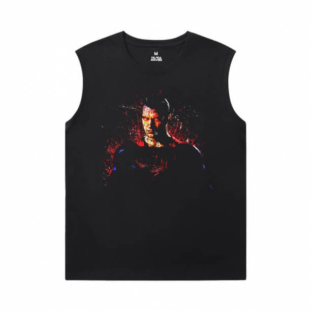 Justice League Superman Tee Superhero Mens XXXL Sleeveless T Shirts