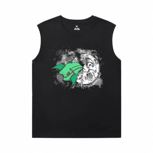 Americký Anime Futurama T-Shirt Personalizované Xxl bez rukávov T Košele