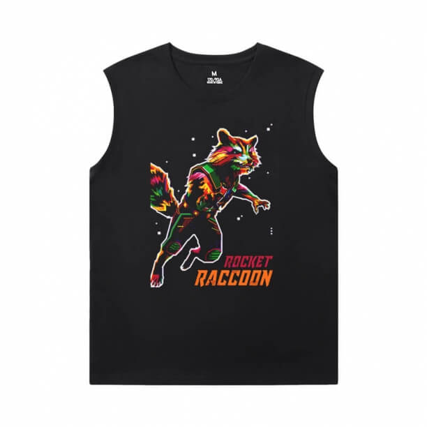Guardians of the Galaxy Tees Marvel The Avengers Groot Ärmlös Tshirt för män