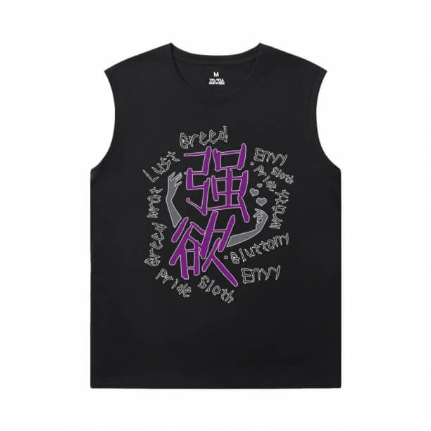 De zeven dodelijke zonden Tee Shirt Kwaliteit Sleeveless T Shirts Online