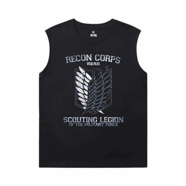 Hot Topic Anime Tshirt Attack di Titan Sports Sleeveless T Shirt