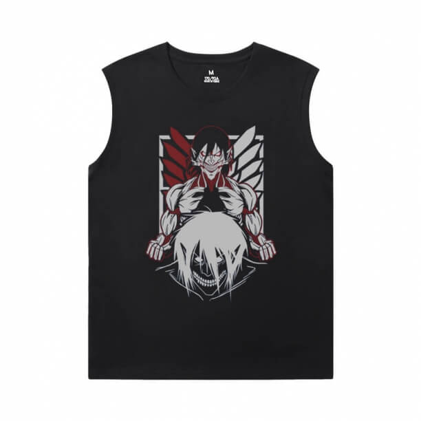 Hot Topic Anime shirts angreb på Titan Mænds ærmeløse Muskel T-shirts