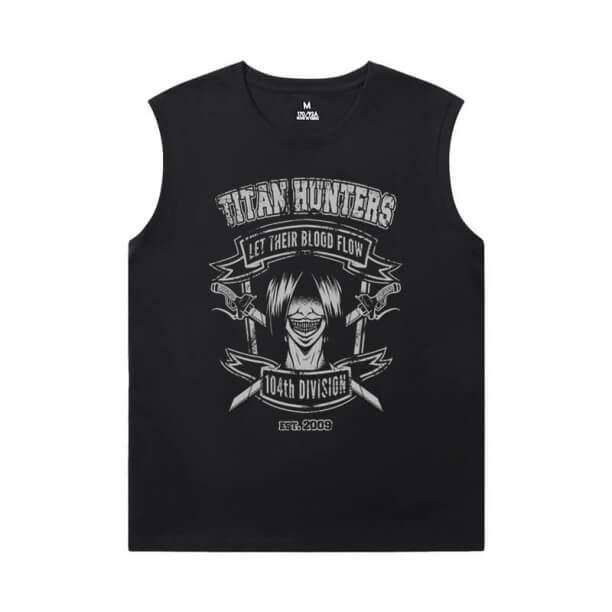 Hot Topic Anime Tshirt angreb på Titan Boys ærmeløse T-shirts