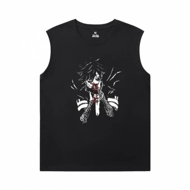 Hot Topic Tshirt Japanese Anime My Hero Academia Sleeveless Cotton T Shirts
