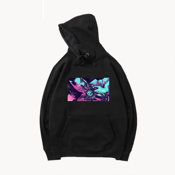 Manteau à capuchon JoJo Anime Cool Kujo Jotaro Coat