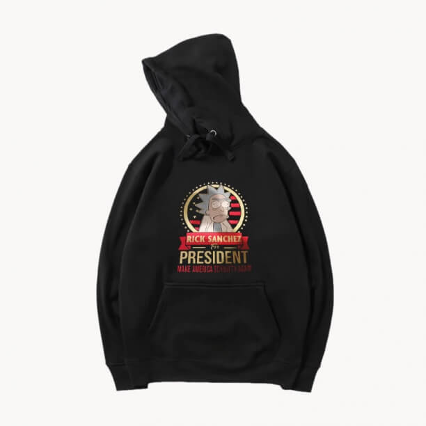 Rick ja Morty Coat Pullover Huppari