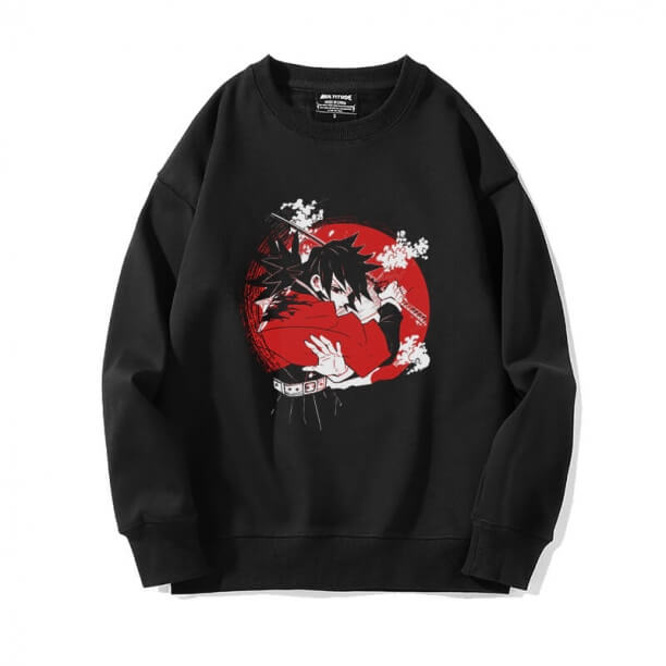 Anime Demon Slayer Hoodie Kvalitet Sweatshirts