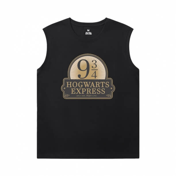 Personalised Tshirts Harry Potter Sleeveless T Shirts Men'S For Gym