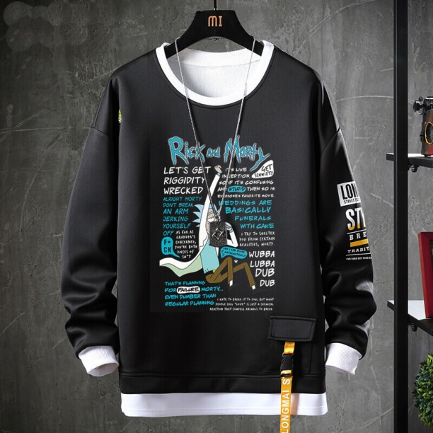 Rick and Morty Sweater Cool Sweatshirts
