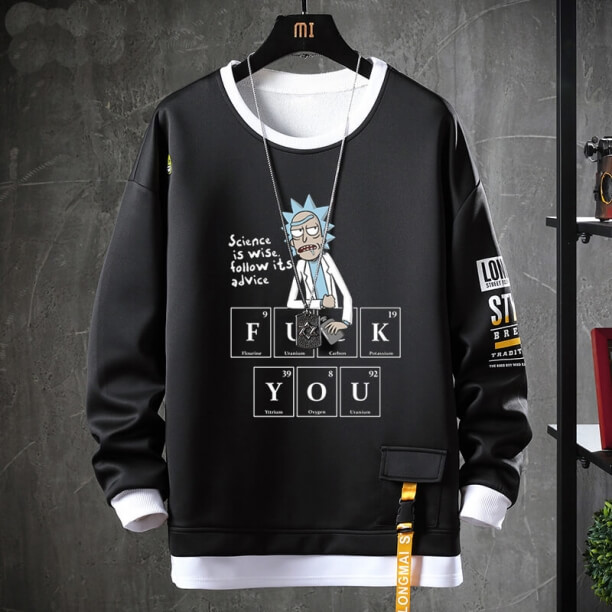 Hot Topic Sweatshirts Rick and Morty Jacket