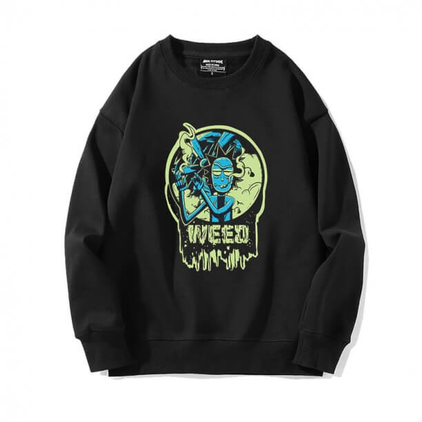 Rick og Morty Sweatshirts personlig jakke