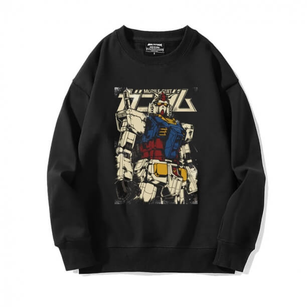 XXL Tops Gundam Sweatshirts