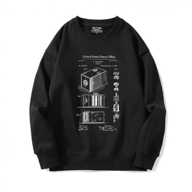 Black Sweatshirts Photographer Jacket