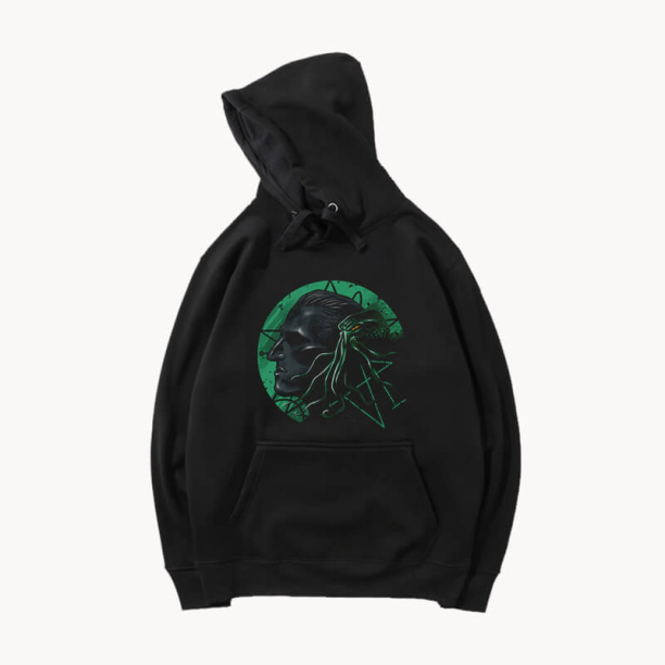 Black Necronomicon Jacket Cthulhu Mythos Hoodie Black Necronomicon Jacket Cthulhu Mythos Hoodie