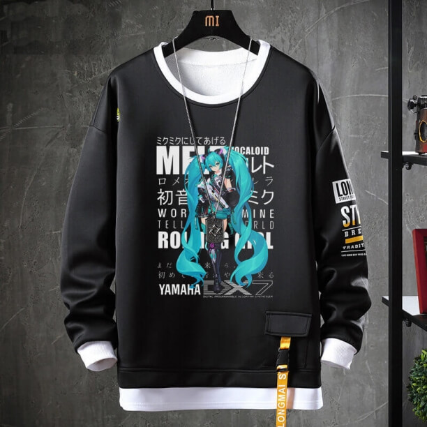 Bluza hatsune Miku Spersonalizowany sweter