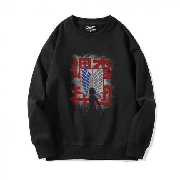 Atac pe Titan Sweetshirts Crew Neck Tops