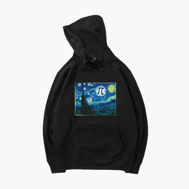 Matematik Kapüşonlu Ceket Geek Sıcak Konu PI Hoodie
