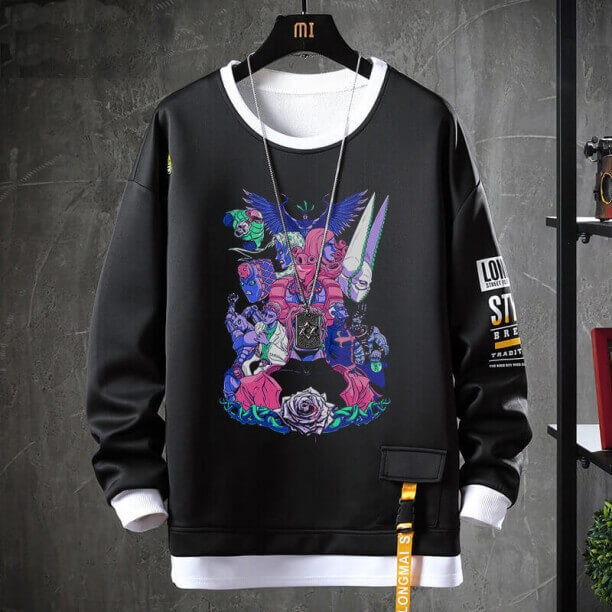 JoJo Sweatshirts Anime Sort Kujo Jotaro Toppe