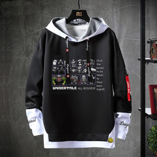 Undertale Sweatshirt XXL Annoying Dog Skull Hoodie