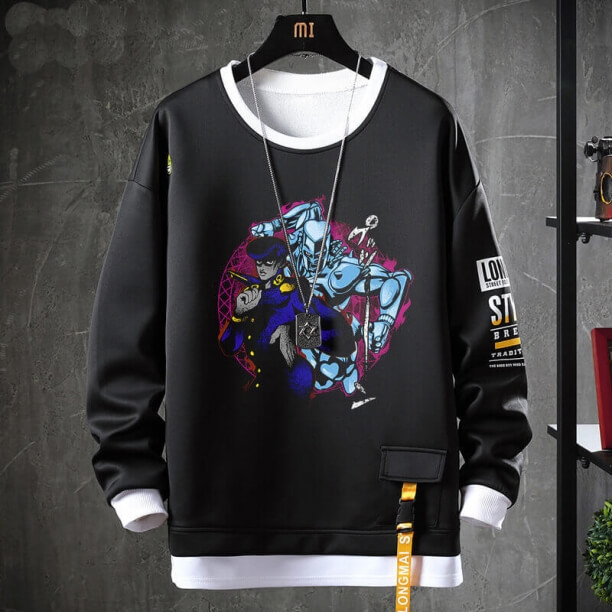 JoJo bizarre Abenteuer Sweatshirts Anime schwarz Pullover