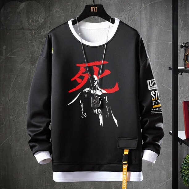 One Punch Man Sudadera Hot Topic Anime Suéter Personalizado