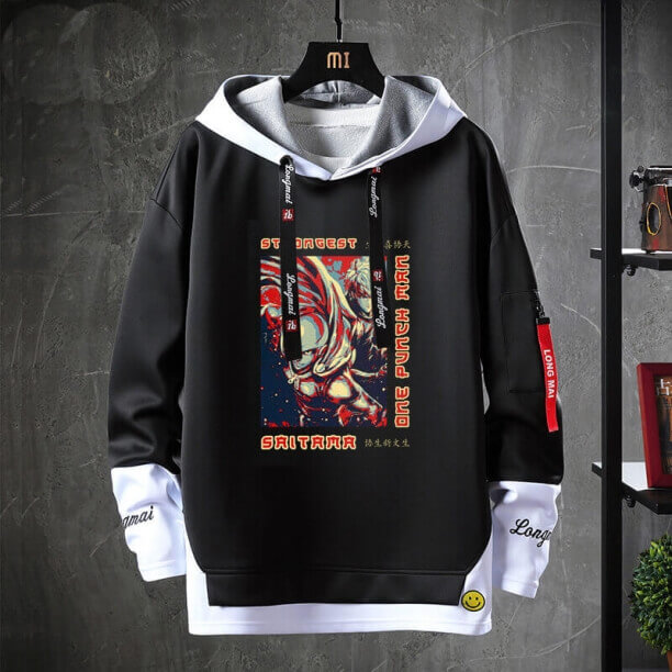Finta felpa in due pezzi Hot Topic Anime One Punch Man Maglione