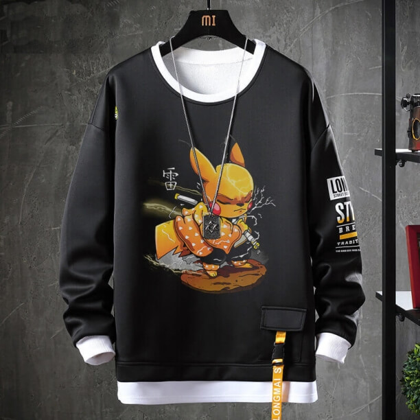 Heißes Thema Dämon Slayer Sweatshirts Pokemon Jacke