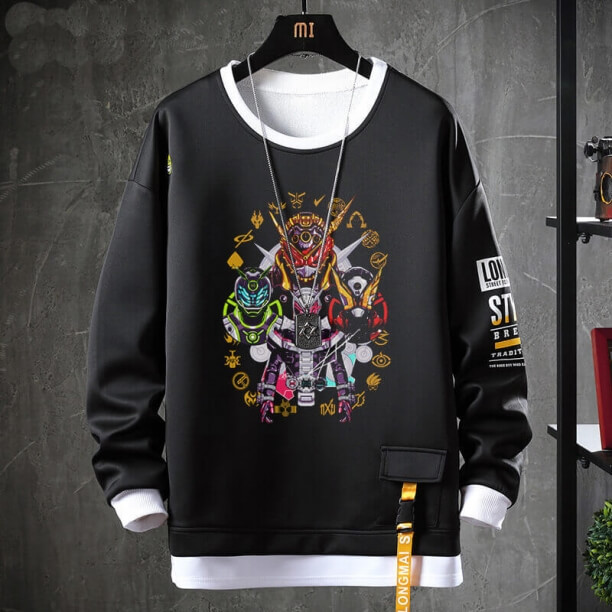 Anime maskovaný jezdec mikina cool mikina