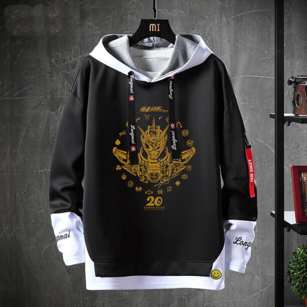 Anime Masked Rider Abrigo Sudadera Fresca
