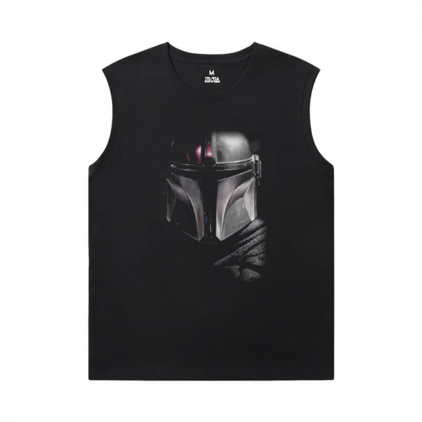A mandalorian ujjatlan póló fekete személyre szabott Yoda ing