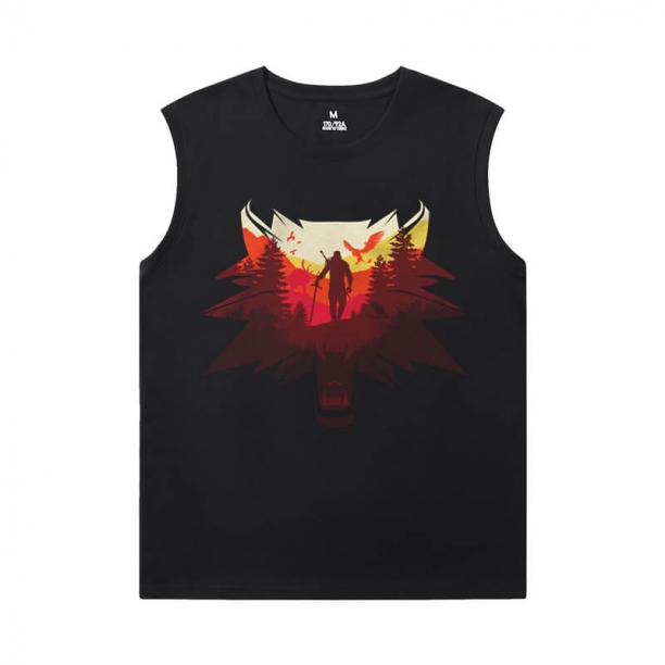 The Witcher XXXL Sleeveless T Shirts Hot Topic Cyberpunk Tee