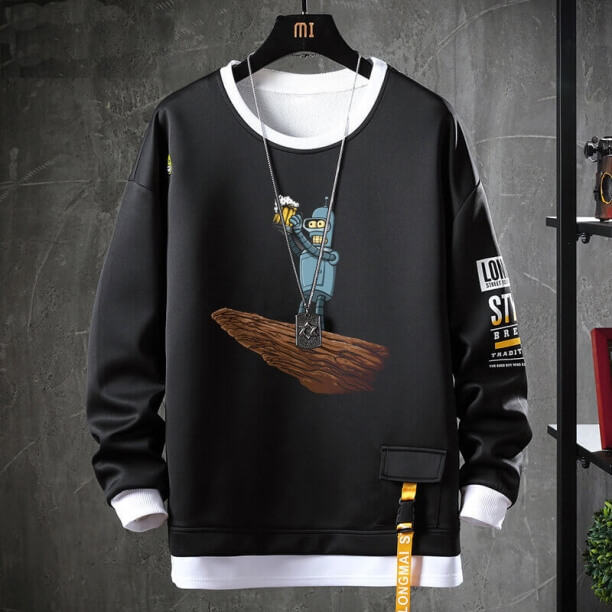 Hot Topic Kaus Anime Amerika Futurama Tops