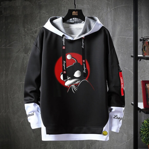 Futurama Kaus Anime Amerika Black Hoodie