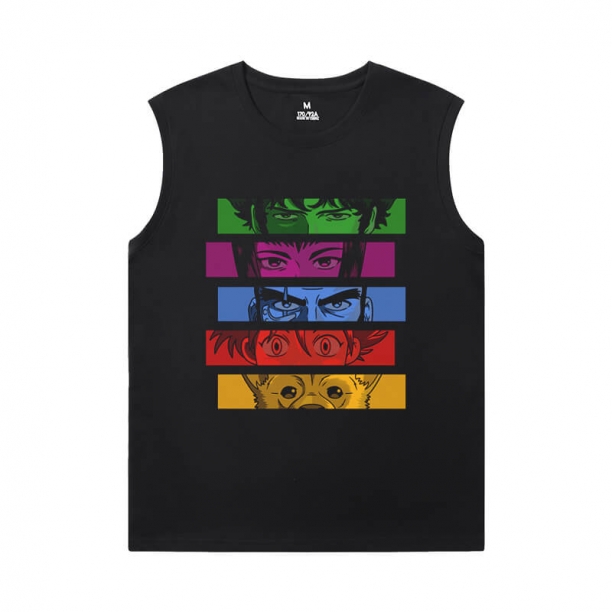 Cowboy Bebop T-Shirt Hot Topic Mens Sleeveless T Shirts