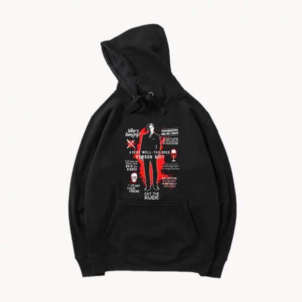 Chaqueta con capucha Hannibal Hot Topic sudadera con capucha