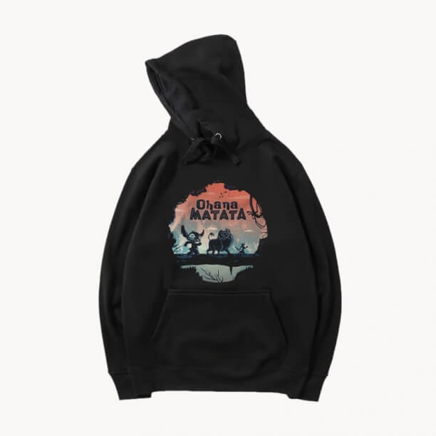 Lilo Dikiş Sweatshirt Cool Hoodie