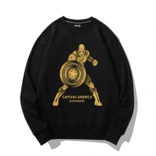 Capitan America abbronzante con cappuccio Top