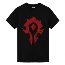 Camiseta do logotipo da horda de World of Warcraft